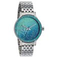 Fastrack Space Rover Quartz Analog Blue Dial Stainless Steel Strap Watch for Girls - image number 0
