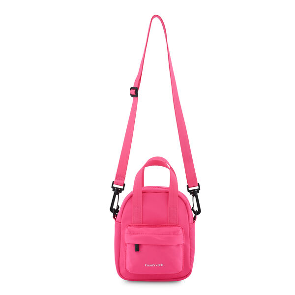 Fastrack Snack-Pack Pink Sling Bag with Detachable Sling - image number 1