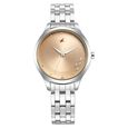 Fastrack Stunners Quartz Analog Rose Gold Dial Stainless Steel Strap Watch for Girls - image number 2