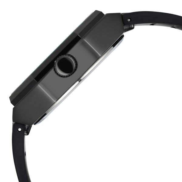 Vyb Rebel By Fastrack Quartz Analog Black Dial Silicone Strap Watch For Guys - image number 4