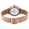 Fastrack Stunners Quartz Analog Silver Dial Rose Gold Stainless Steel Strap Watch For Girls - image number 5