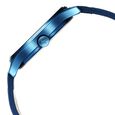 Fastrack Style Up Quartz Analog with Day and Date Blue Dial Leather Strap Watch for Guys - image number 4