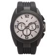 Fastrack Quartz Chronograph Black Dial Plastic Strap Watch for Guys