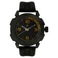 Fastrack Quartz Analog Silver Dial Leather Strap Watch for Guys