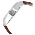 Fastrack Checkmate Quartz Analog Silver Dial Leather Strap Watch for Guys - image number 2