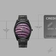 Fastrack Gelato Black metal strap watch with Ice Cola dial for Guys - image number 3