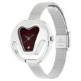 Fastrack Quartz Analog Purple Dial Stainless Steel Strap Watch for Girls - image number 1