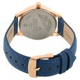 Fastrack All Nighters Quartz Analog with Date Blue Dial Leather Strap Watch for Girls - image number 3