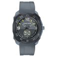 Fastrack All Nighters Quartz Analog Grey Dial Silicone Strap Watch for Guys - image number 1