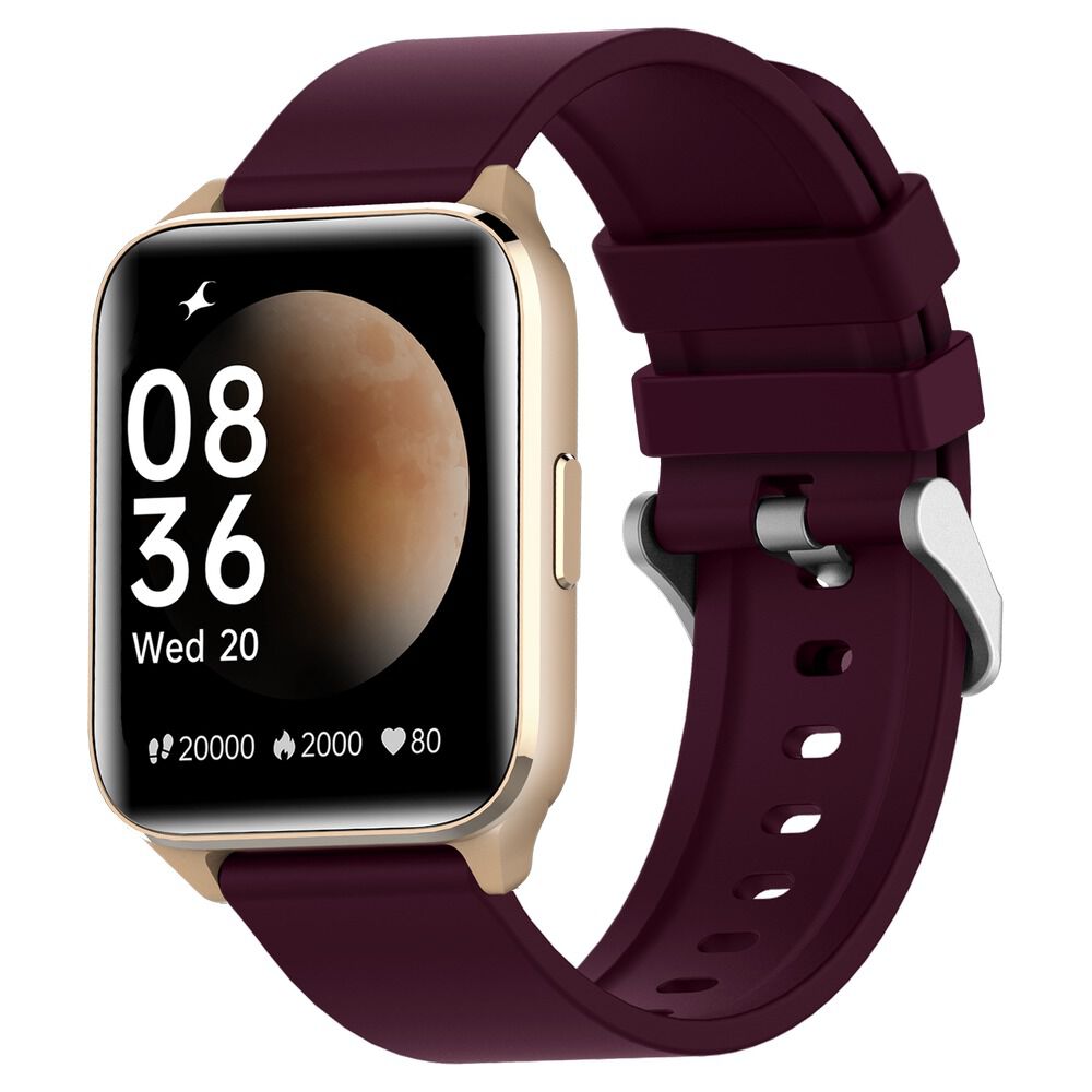 Buy Online New Fastrack Smartwatch Reflex Beat Plus with 4.27 cm UltraVU Display SpO2 Monitor with Sleep Tracker 38082pp02 Fastrack