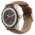 Fastrack Quartz Analog Black Dial Leather Strap Watch for Guys - image number 2