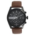 Fastrack All Nighters Quartz Multifunction Black Dial Leather Strap Watch for Guys - image number 0