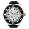 Fastrack Quartz Analog with Date Silver Dial Leather Strap Watch for Guys - image number 0