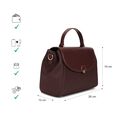 Twine charm satchel - brown - image number 2