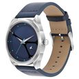 Fastrack MetaWe Quartz Analog Blue Dial Leather Strap Watch For Guys - image number 2