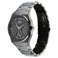 Vyb Limitless By Fastrack Quartz Analog Grey Dial Metal Strap Watch For Guys - image number 3