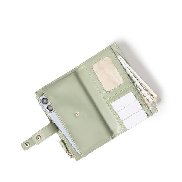 Olive snapfold wallet - image number 6