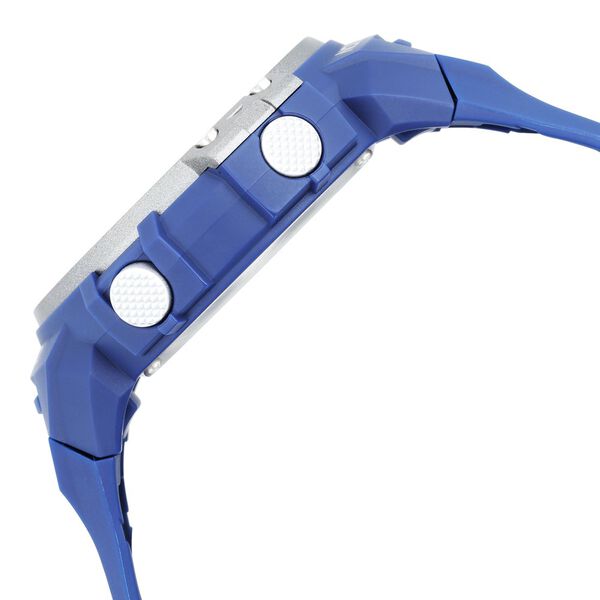 Fastrack Digital Dial Blue Silicone Strap Watch For Guys - image number 5