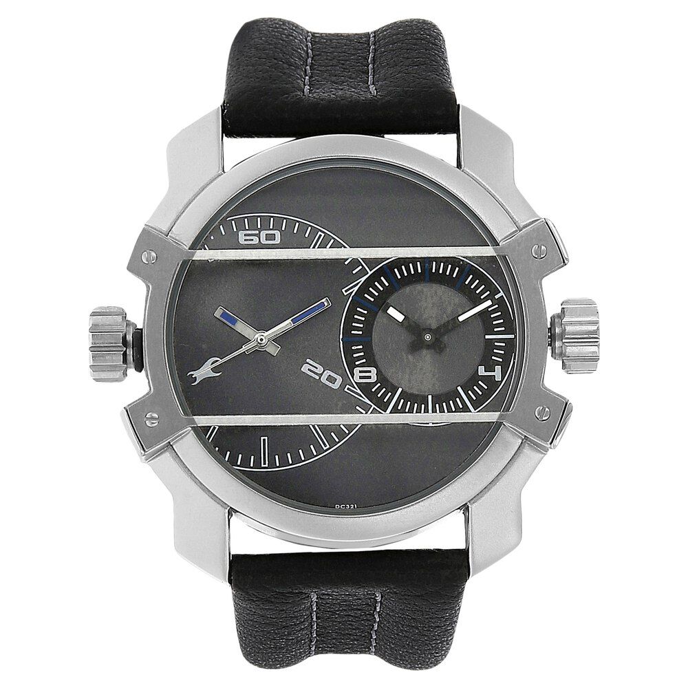 Fastrack watch leather discount