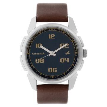 Fastrack Blue Dial Quartz Analog Watch for Guys
