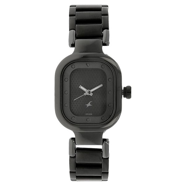 Fastrack Motorheads Quartz Analog Black Dial Stainless Steel Strap Watch for Girls - image number 0