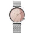 Fastrack Stunners X Quartz Analog Black Dial Leather Strap Watch For Girls