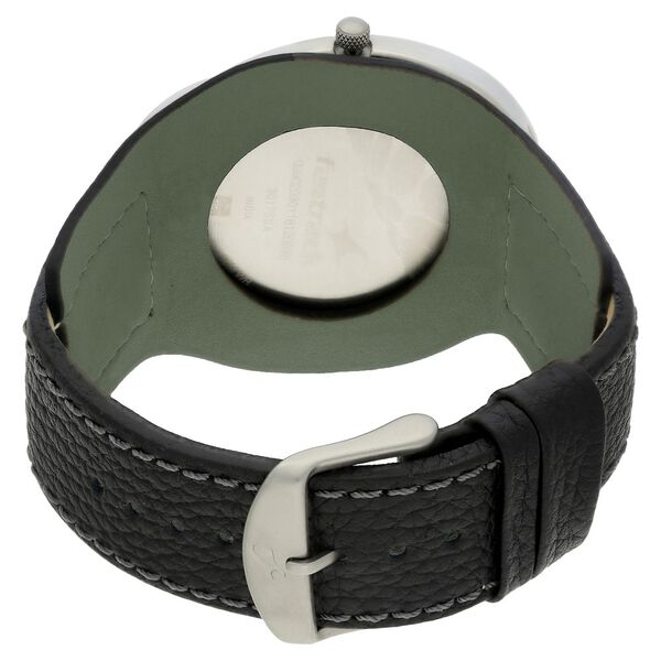 Fastrack Quartz Analog Black Dial Leather Strap Watch for Guys - image number 4