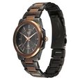 Vyb Nimbus By Fastrack Quartz Analog Grey Dial Two Toned Stainless Steel Strap Watch For Guys - image number 4
