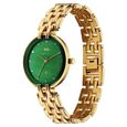 Vyb Eclipse By Fastrack Quartz Analog Green Dial Metal Strap Watch For Girls - image number 3