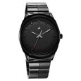 Fastrack Quartz Analog Black Dial Black Stainless Steel Strap Watch for Guys - image number 1