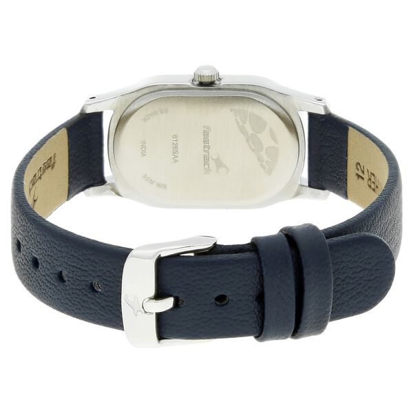 Fastrack Quartz Analog Blue Dial Leather Strap Watch for Girls - image number 3