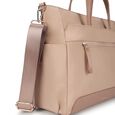 Nylon edit laptop tote -  beige - image number 6