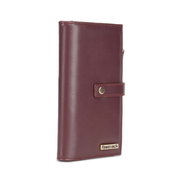 Cherry snapfold wallet - image number 4