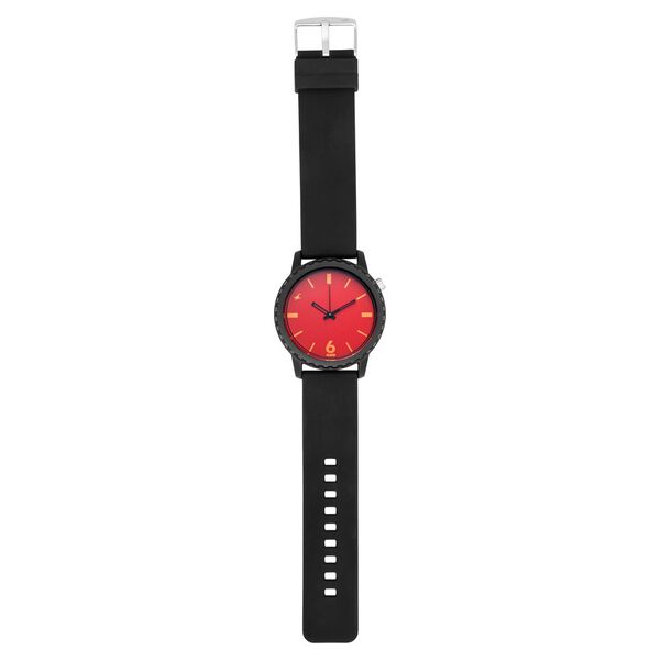 Fastrack Quartz Analog Red Dial Silicone Strap Watch for Unisex - image number 5