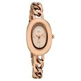 Vyb Mirage By Fastrack Quartz Analog Rose Gold Dial Rose Gold Metal Strap Watch For Girls - image number 1