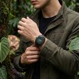 Fastrack Wild Analog with Green Dial Black Metal Strap Watch for Guys - image number 2