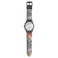 Fastrack Go Skate Quartz Multifunction Black Dial Leather Strap Watch for Guys - image number 5