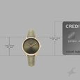 Fastrack Stunners Quartz Analog Green Dial Green Leather Strap Watch For Girls - image number 3