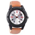 Fastrack Modular Quartz Analog Silver Dial Leather Strap Watch for Guys - image number 0