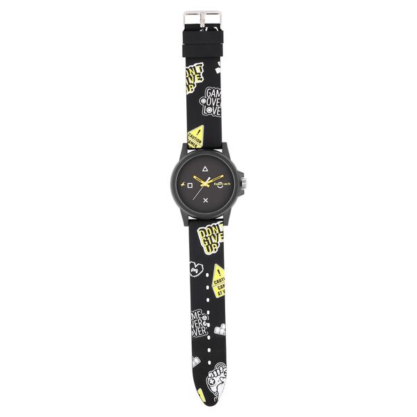 Fastrack Arcade Quartz Analog Black Dial Silicone Strap Unisex Watch - image number 5