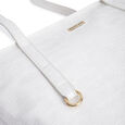 Fastrack Chic Textured Tote Bag for Women | Stylish Bag for Ladies, Women, Girls | Casual Spacious Tote Bag Made of High-Quality Faux Leather (Pumice) - image number 4