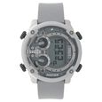 Fastrack Trendies Digital Grey Dial Silicone Strap Watch for Guys - image number 0