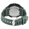 Fastrack AnaDigi Black Dial Green Colour Plastic Strap Unisex Watch - image number 4
