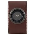 Fastrack Quartz Analog Silver Dial Leather Strap Watch for Girls