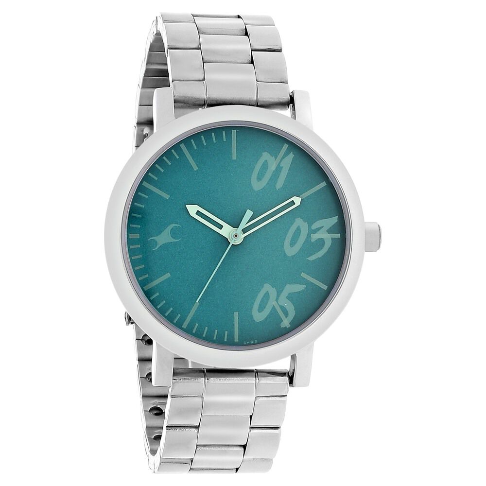 Fastrack green clearance dial watch