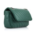 Fastrack Quilted Chain-Sling Bag in Green - image number 2