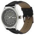 Fastrack Quartz Analog Grey Dial Leather Strap Watch for Guys - image number 1