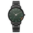 Fastrack Stunners Quartz Analog Black Dial Black Leather Strap Watch For Guys