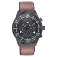 Fastrack All Nighters Quartz Multifunction Black Dial Leather Strap Watch for Guys - image number 2