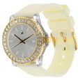 Fastrack Quartz Analog Silver Dial Plastic Strap Watch for Girls - image number 1